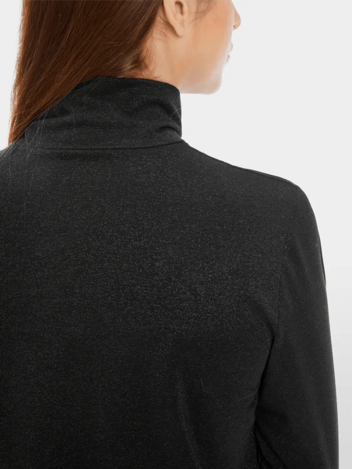 Marc Cain Collections Turtleneck Top In Black XC 48.28 J34 COL 900