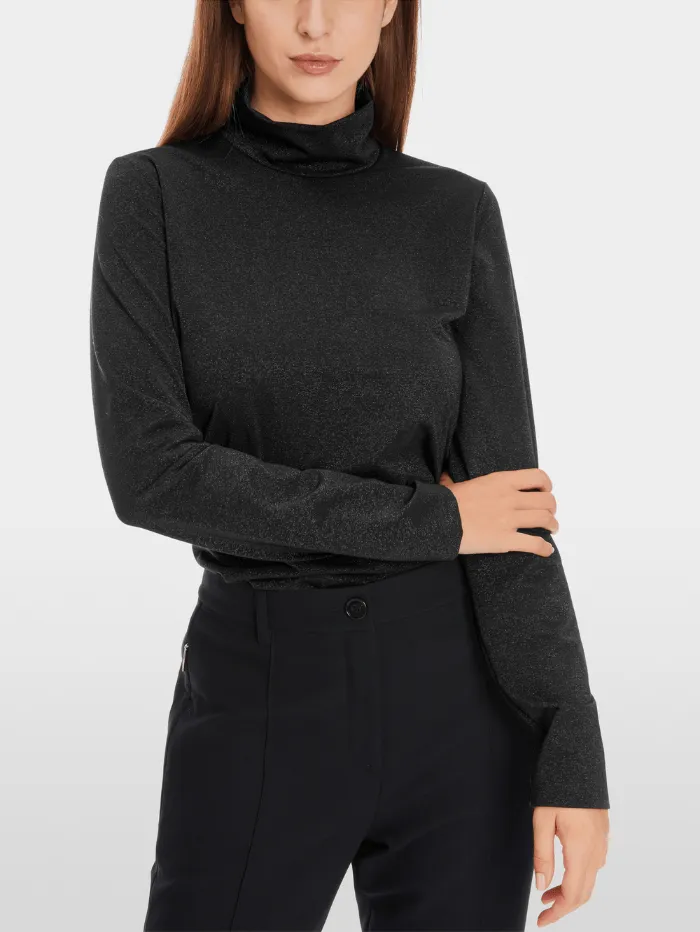 Marc Cain Collections Turtleneck Top In Black XC 48.28 J34 COL 900