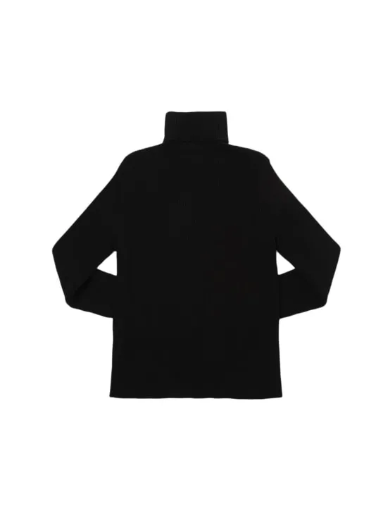 Marni Junior   Cotton blend knit turtleneck sweater 