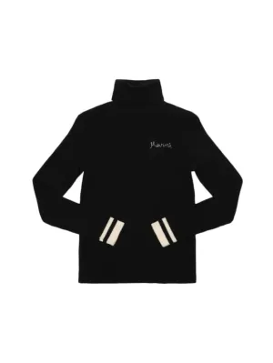 Marni Junior   Cotton blend knit turtleneck sweater 