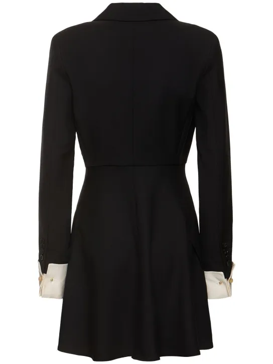 Max Mara   Sella wool gabardine mini dress 