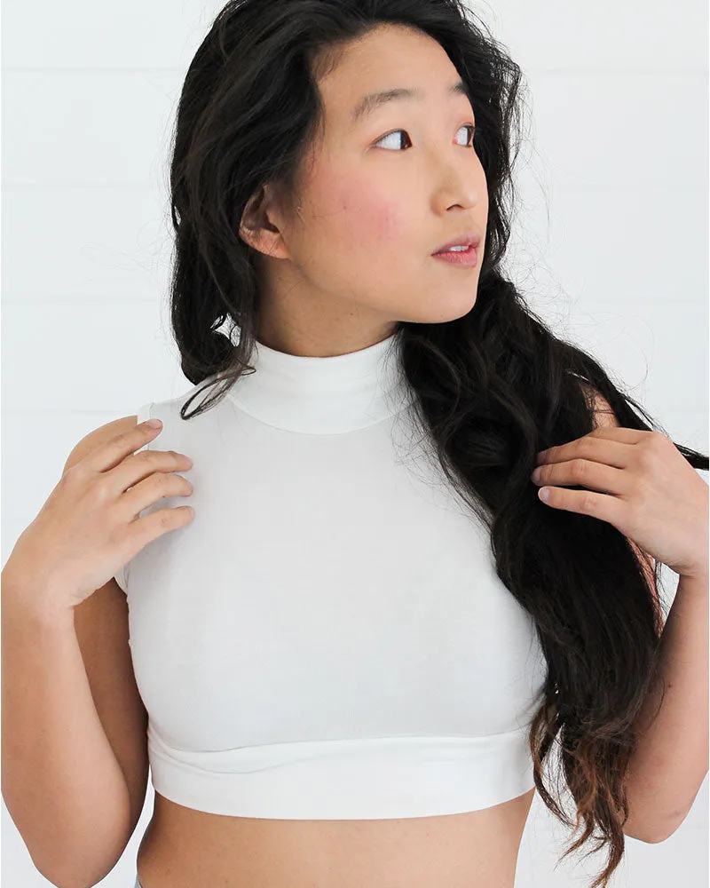 Mock Neck Sleeveless