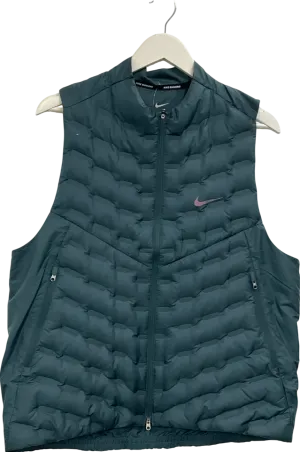 Nike Blue Men's Down Running Gilet UK L