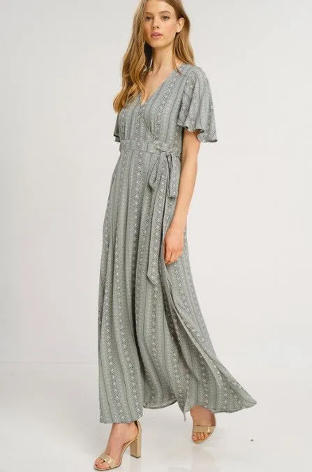 Ophelia Maxi Wrap Dress