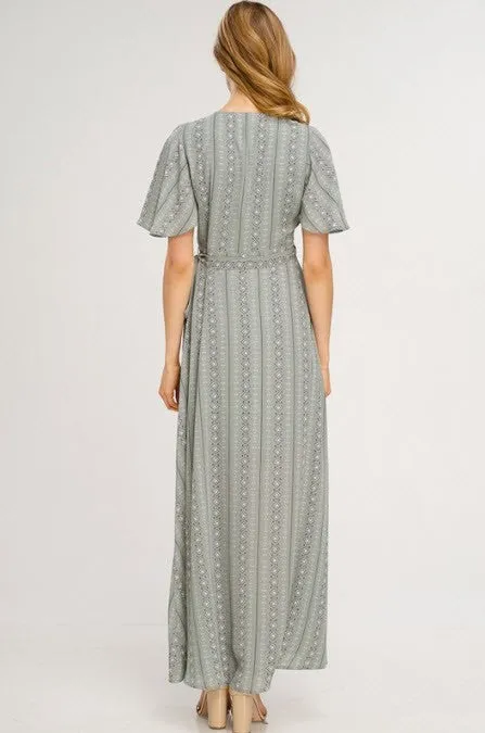 Ophelia Maxi Wrap Dress