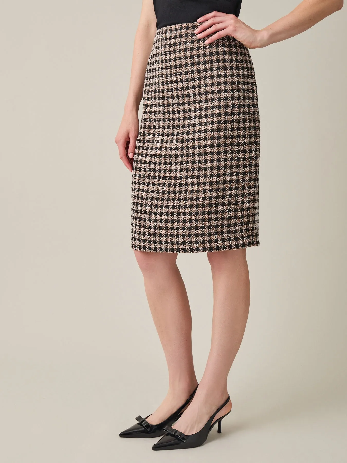 Petite Vivien Skirt, Plaid
