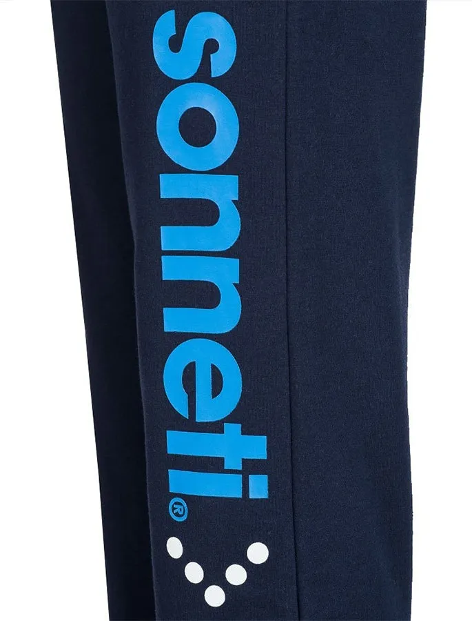 Plaistow Fleece Cuffed Joggers in Peacoat - Sonneti