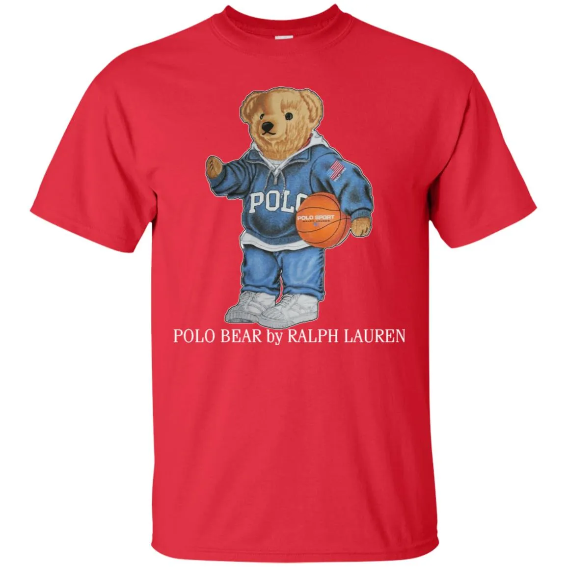 Polo Bear Ralph Lauren Men Cotton T-Shirt