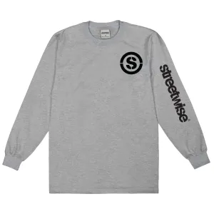 "S" Logo Long Sleeve (Grey)