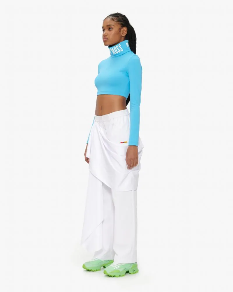 Reebok Apparel Women PYER MOSS TURTLE NECK ALWBLU