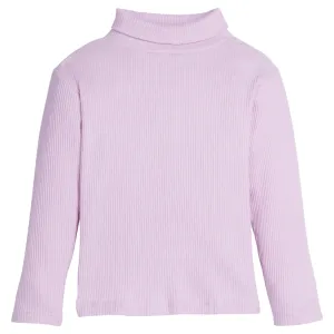 Ribbed Turtleneck | Lilac