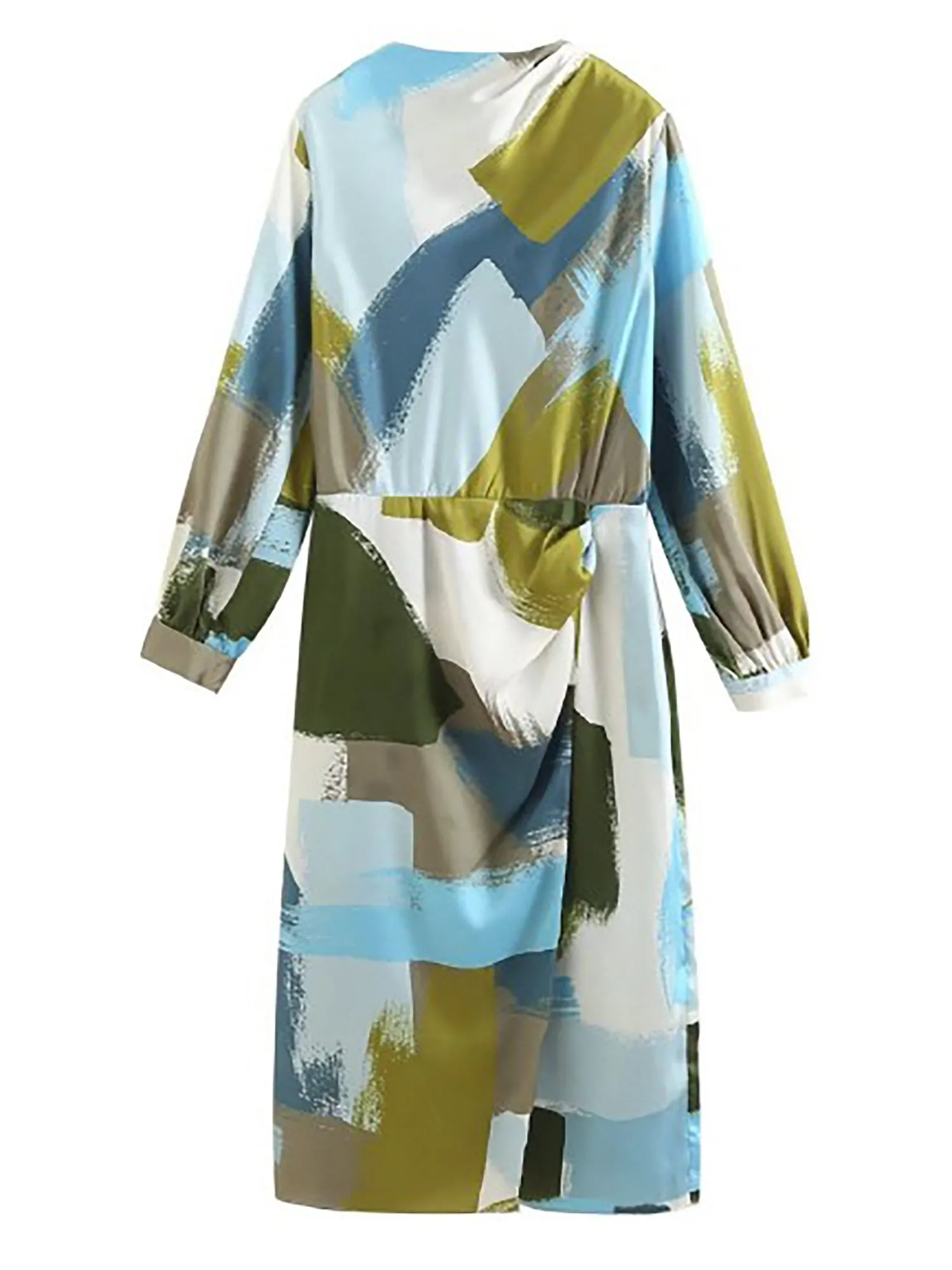 Shampoo Abstract Print Dress