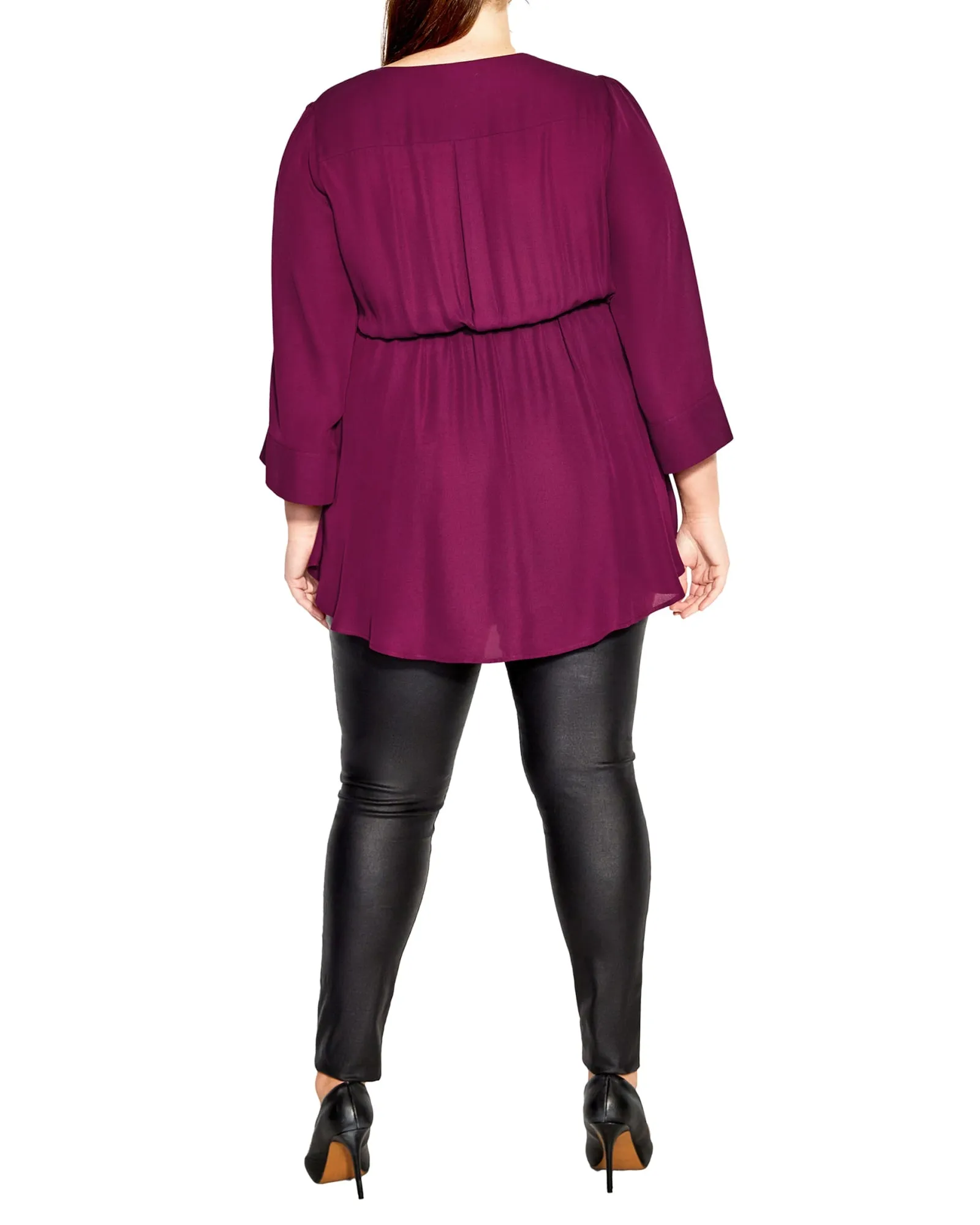 Shibara Vibes Top | Mulberry