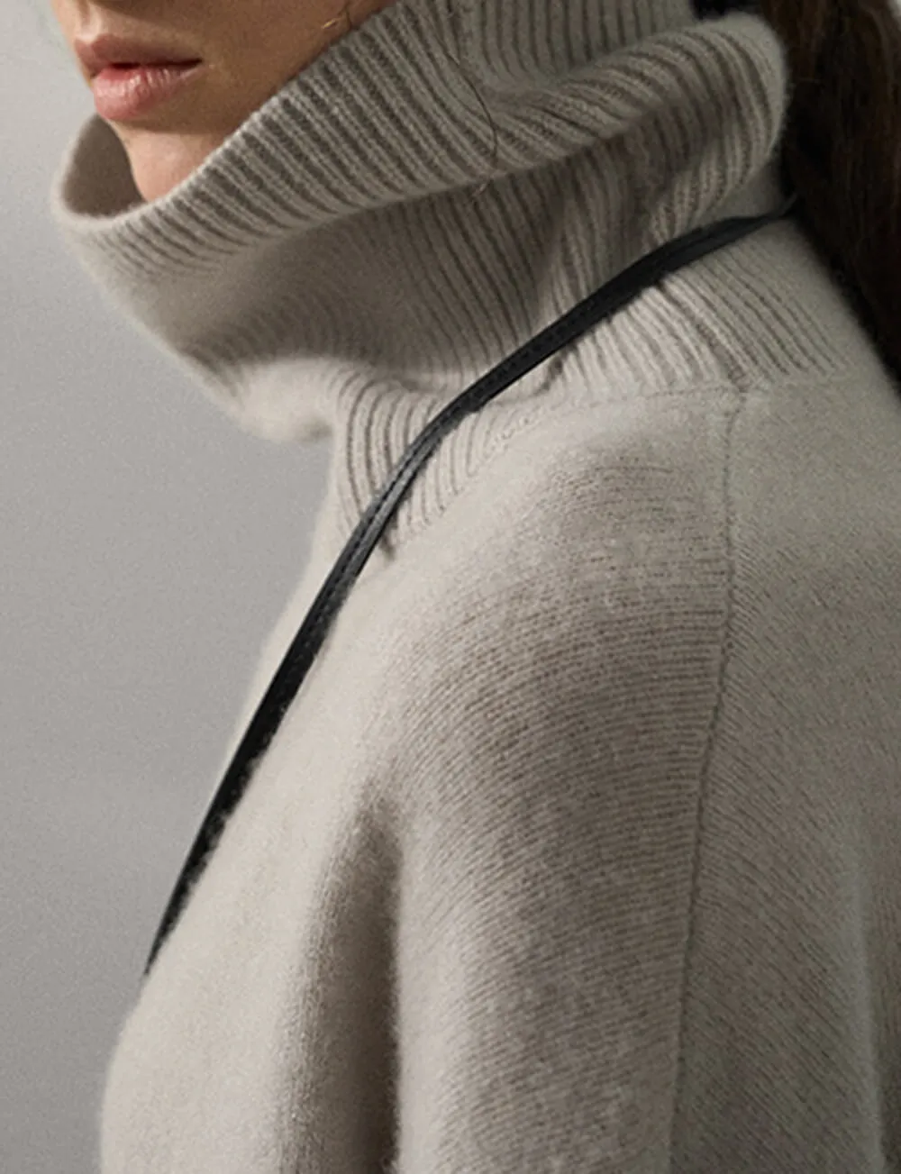 Soft Wool Turtleneck Sweater-PREORDER