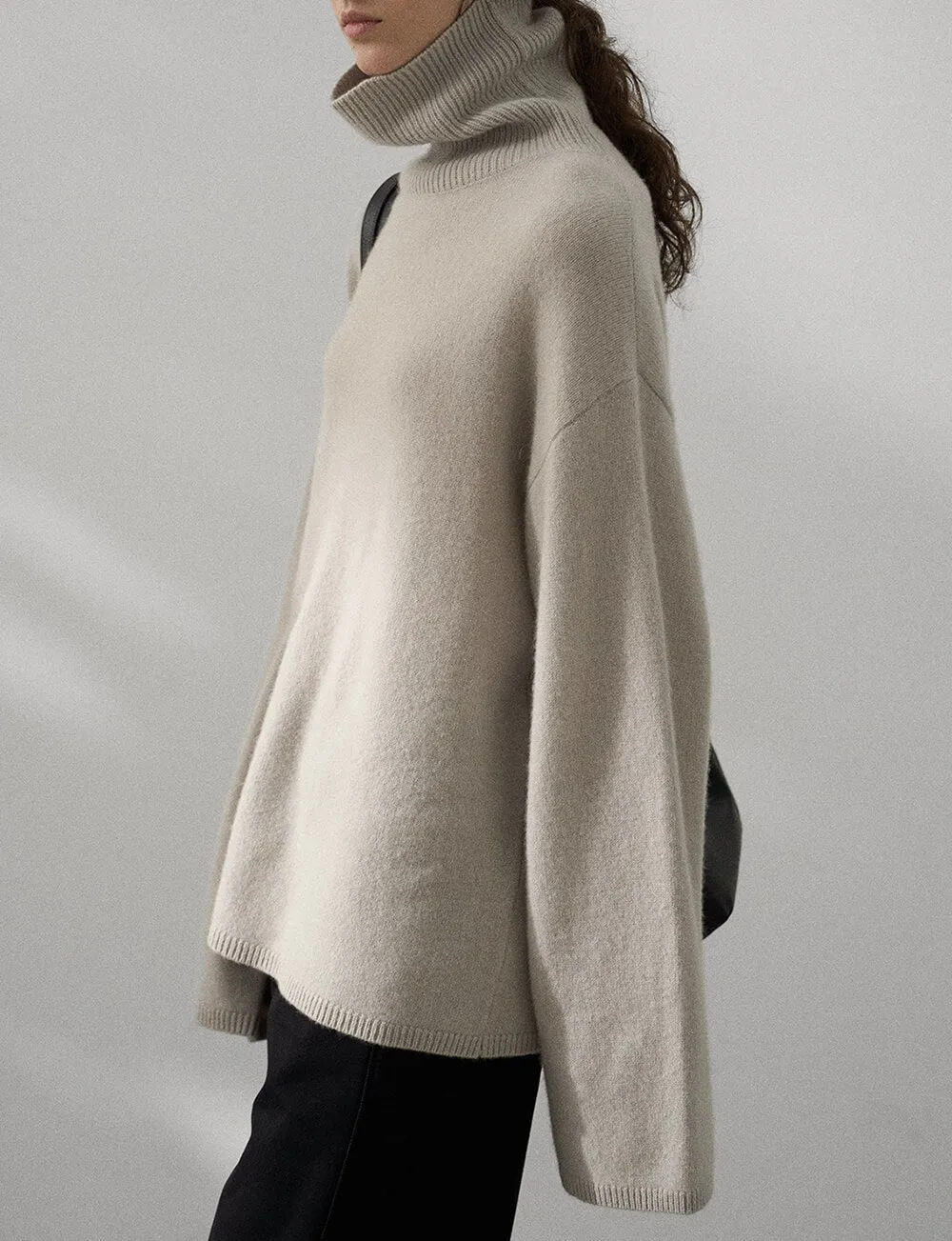 Soft Wool Turtleneck Sweater-PREORDER