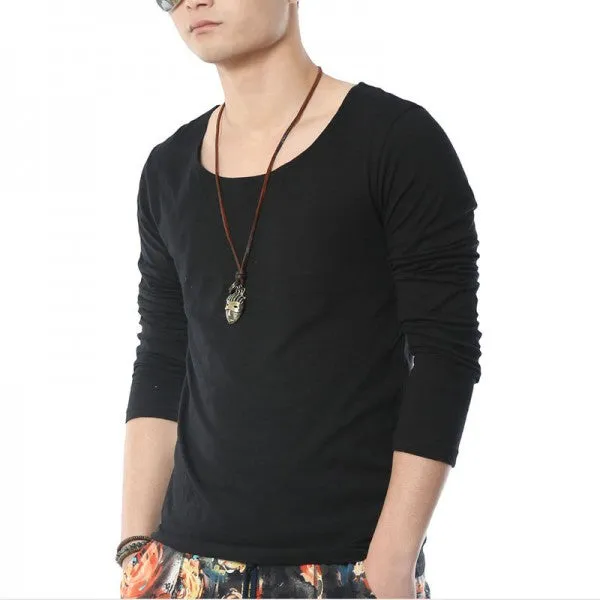 Solid Long Sleeve T-shirt