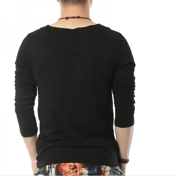 Solid Long Sleeve T-shirt