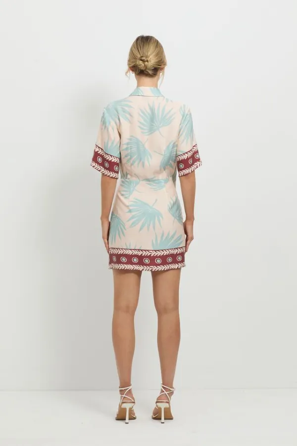 Summer Fling Wrap Dress Multi