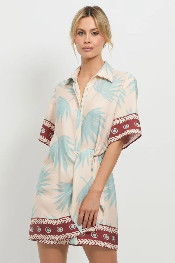 Summer Fling Wrap Dress Multi