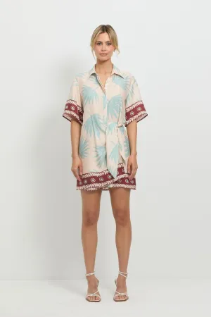 Summer Fling Wrap Dress Multi