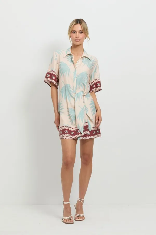 Summer Fling Wrap Dress Multi