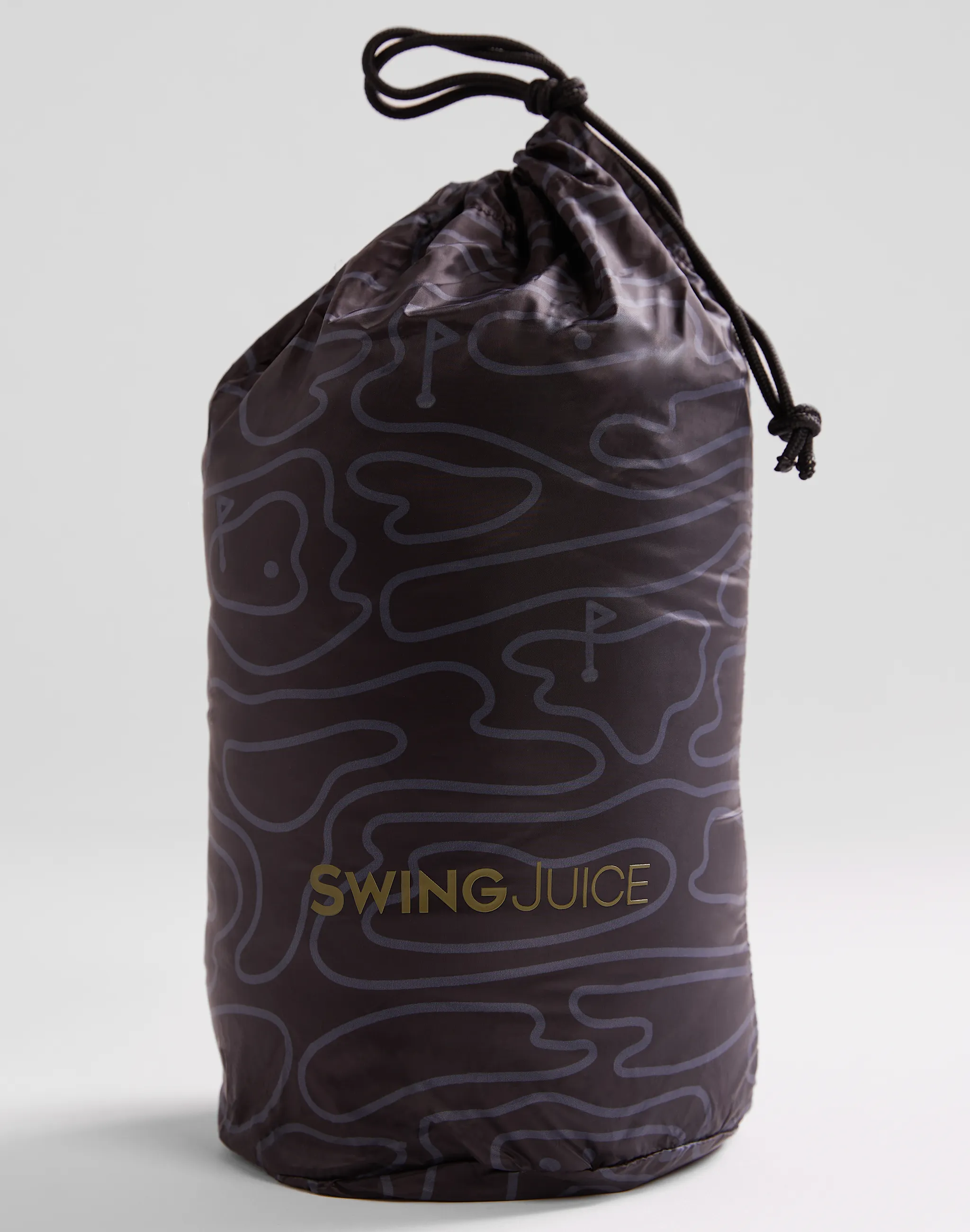 Swing Juice Golf Rhythmic Lines Men's Packable Puffer Vest