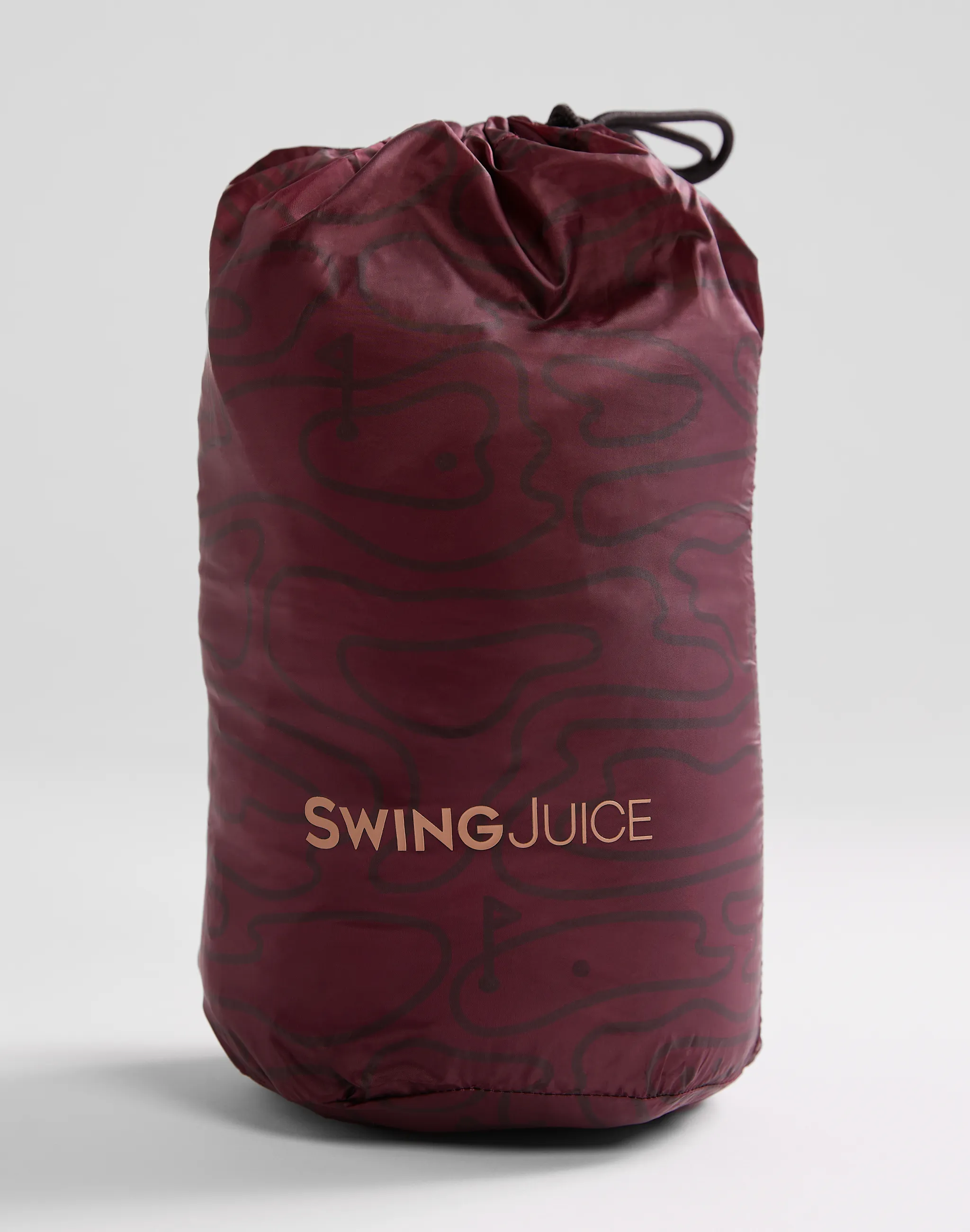 SwingJuice Golf Rhythmic Lines Men's Packable Puffer Vest