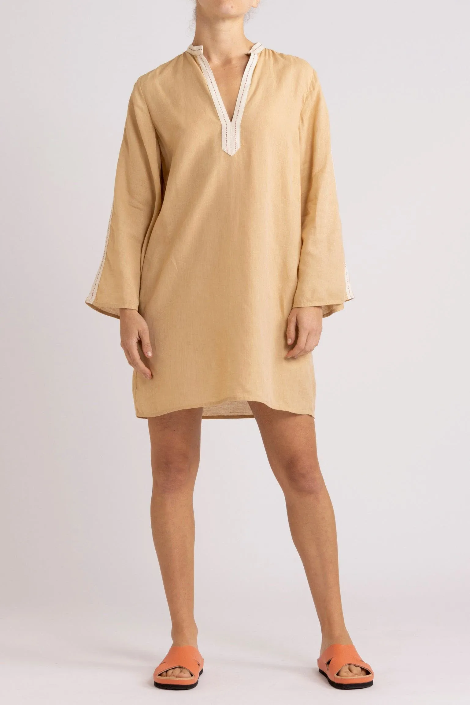 Tenley Cotton-Linen Short Tunic