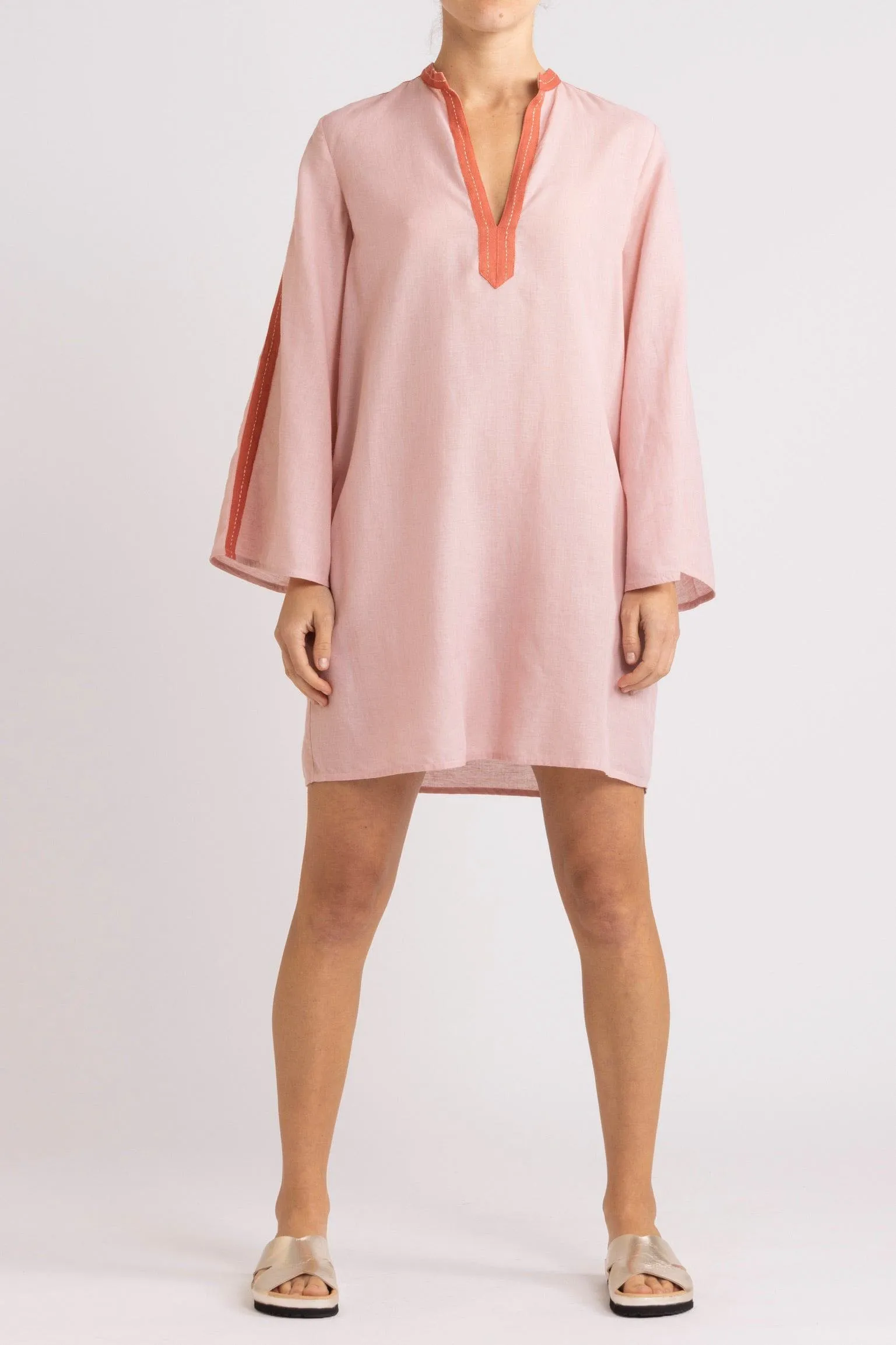 Tenley Cotton-Linen Short Tunic