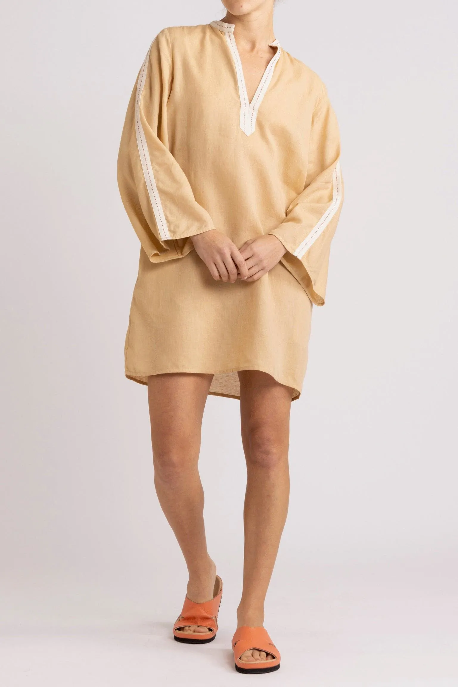 Tenley Cotton-Linen Short Tunic