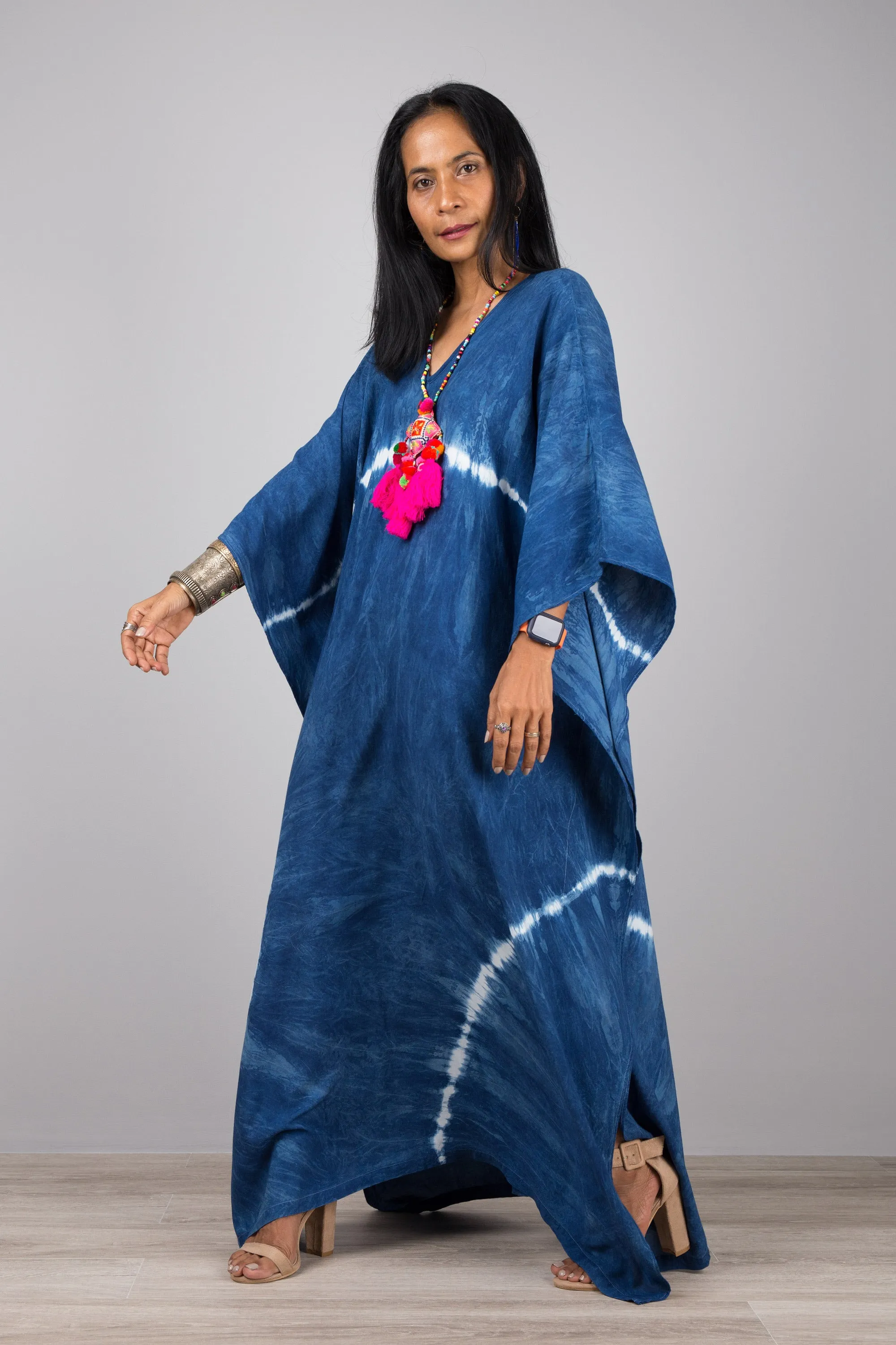 Tie dye kaftan