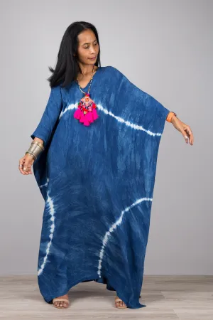 Tie dye kaftan