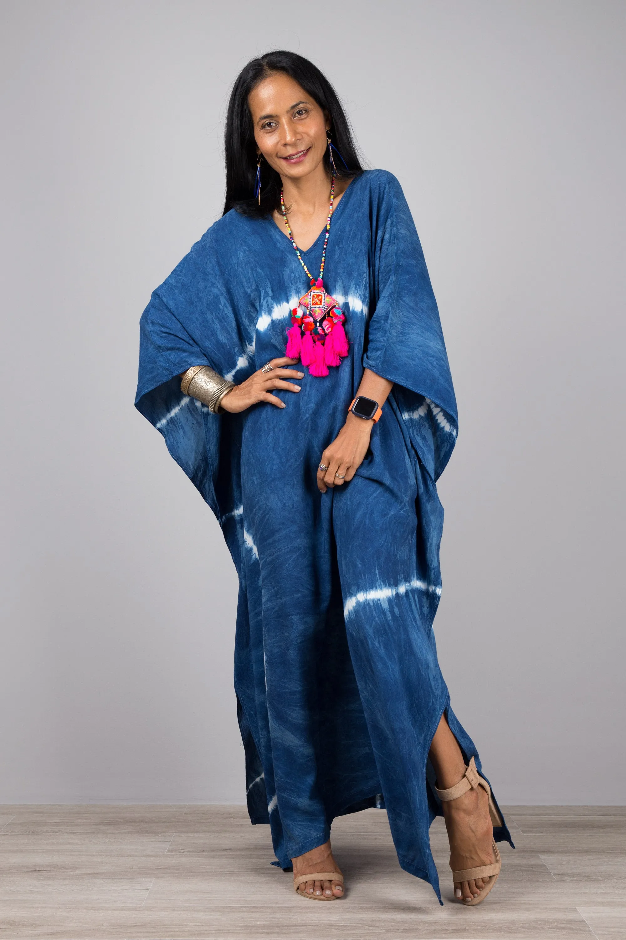 Tie dye kaftan