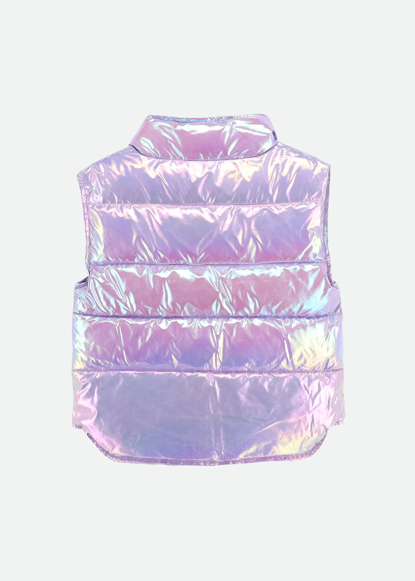 Tilda Iridescent Gilet Orchid Pink