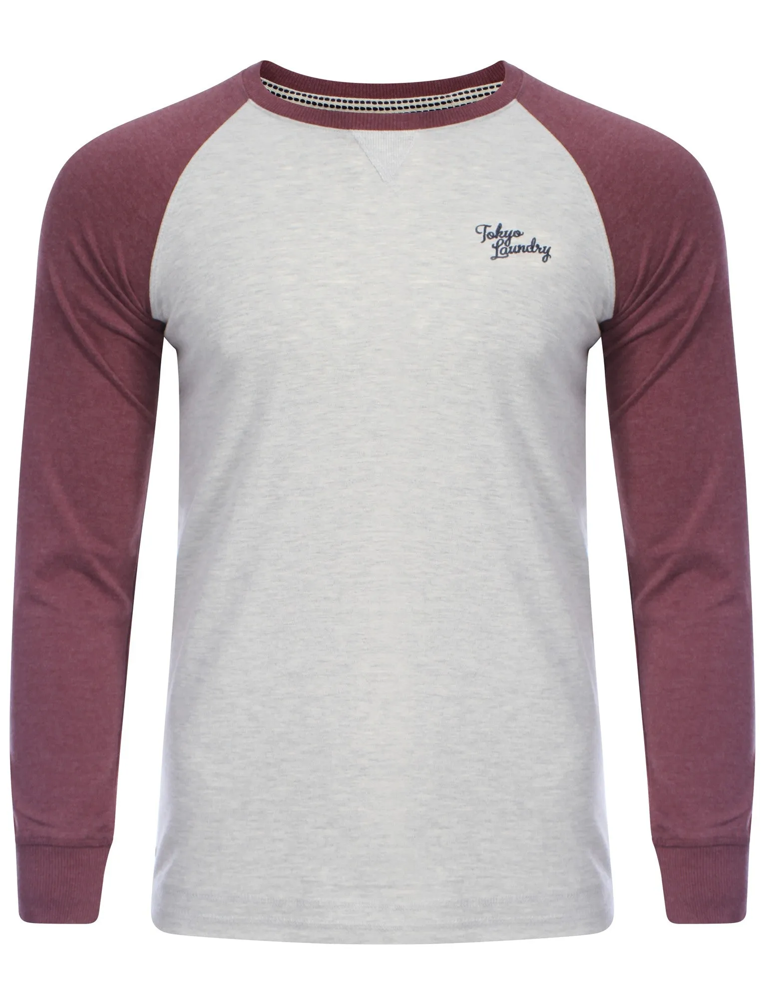 Tokyo Laundry Frosty Peak red long sleeved t-shirt