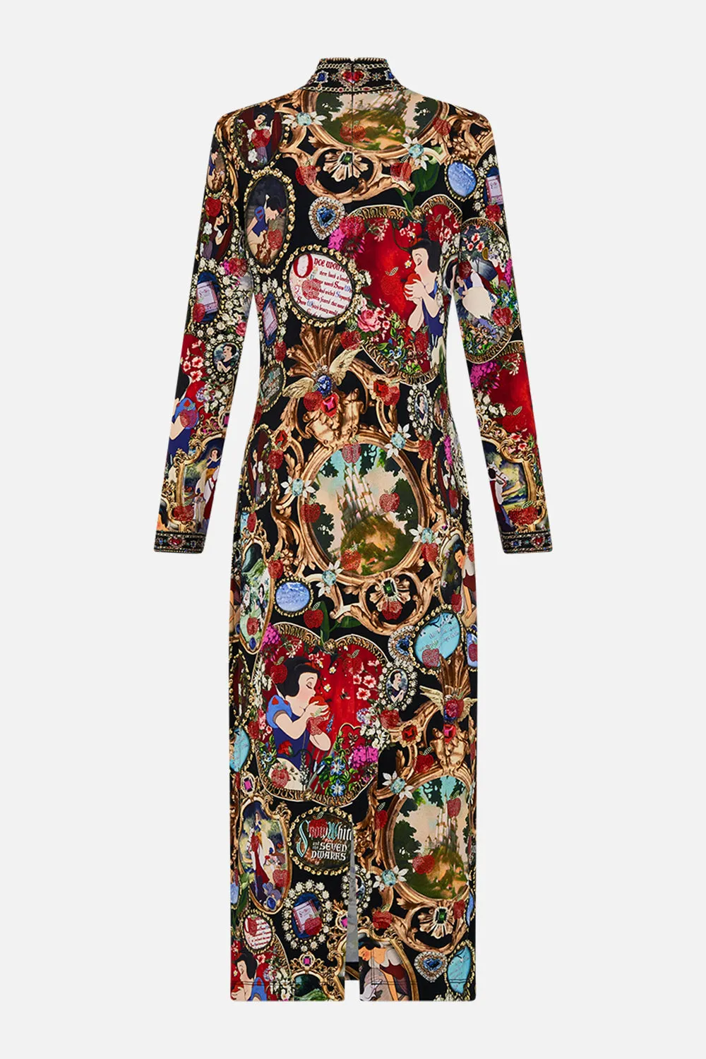 TURTLENECK JERSEY DRESS HAPPILY EVER AFTER