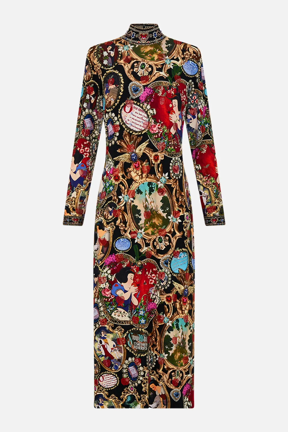 TURTLENECK JERSEY DRESS HAPPILY EVER AFTER