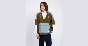Turtleneck Knowledge Cotton Fleece Anorak