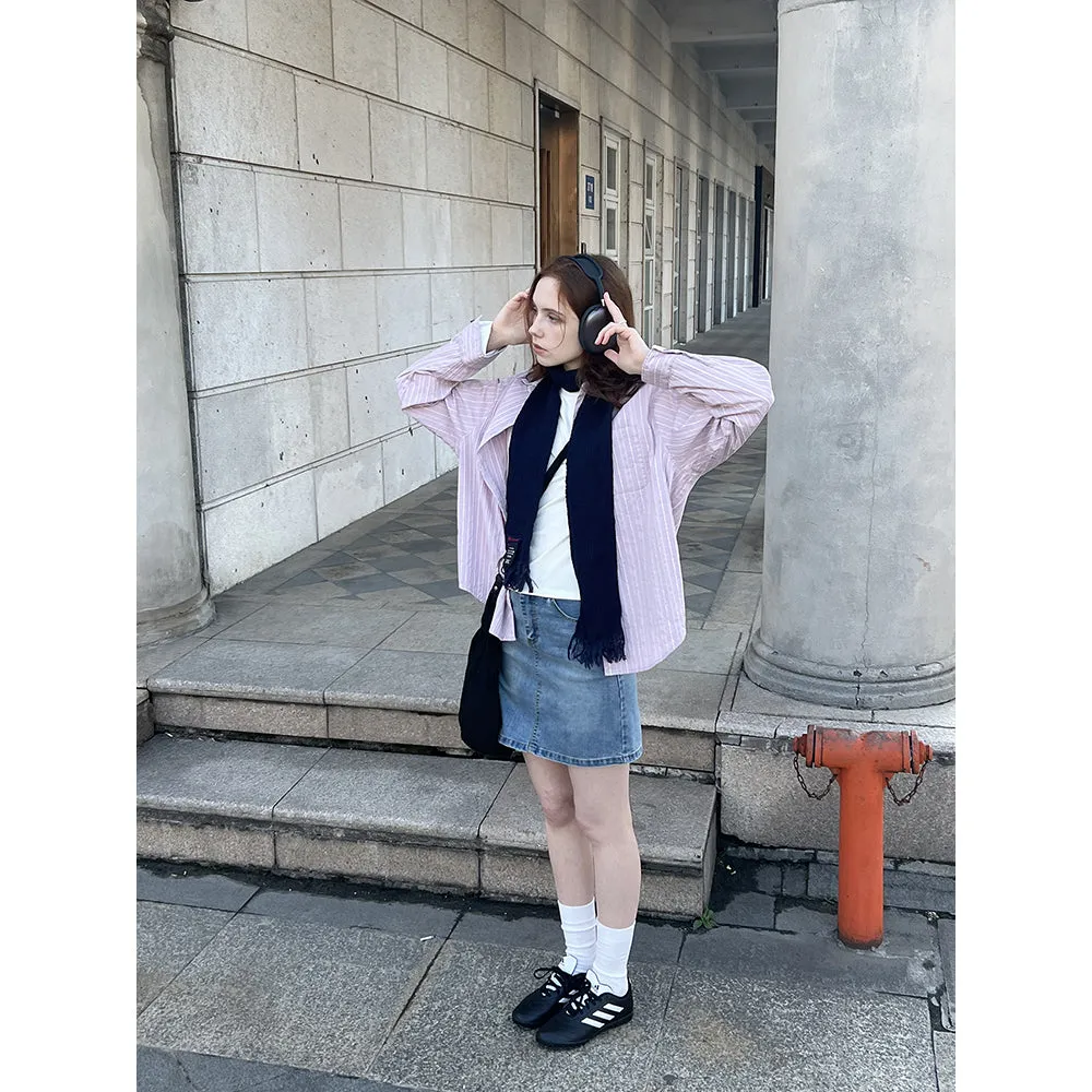UNRETRO レトロストレートデニムスカート URT060