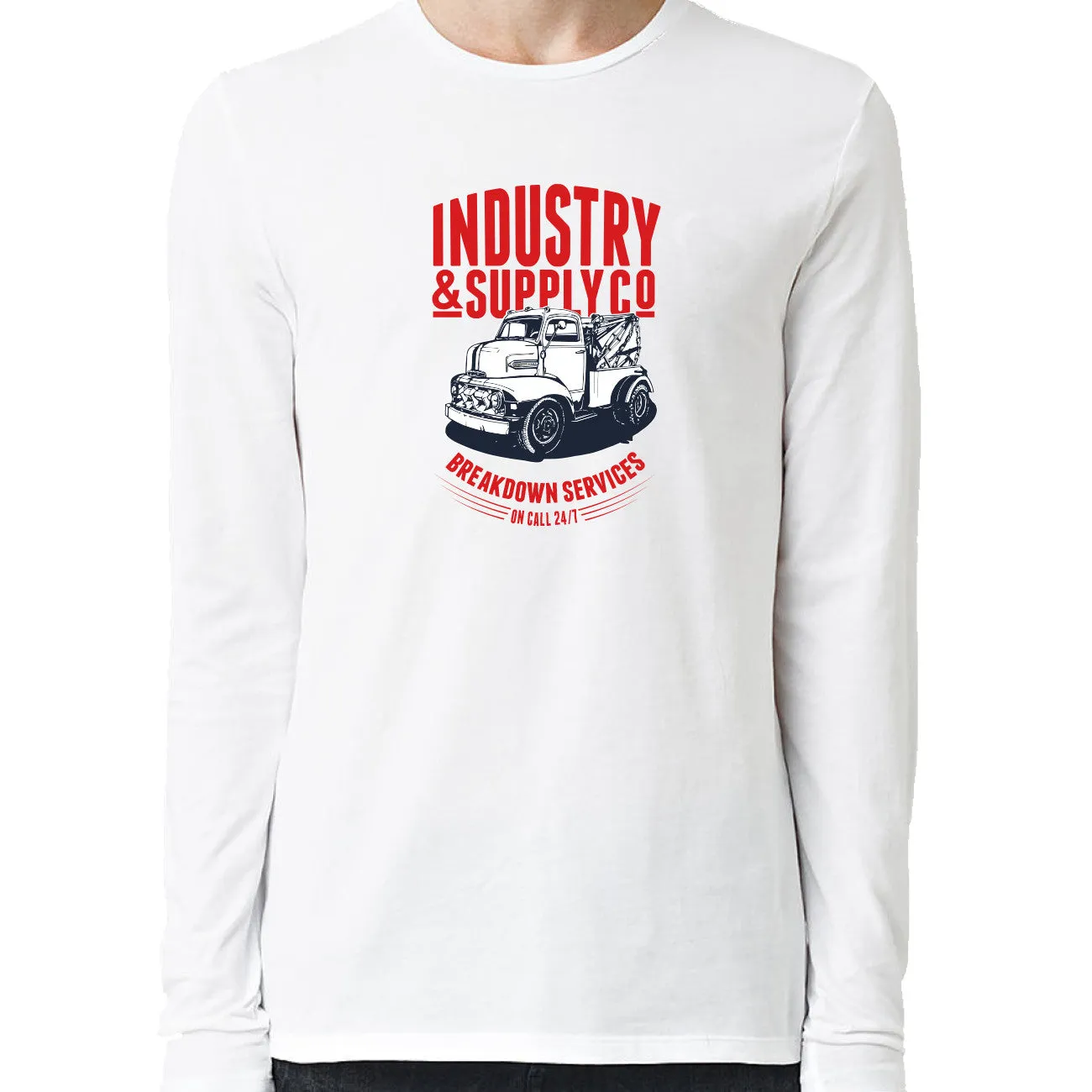 UTILITY BREAKDOWN SERVICE LONG SLEEVE T-SHIRT
