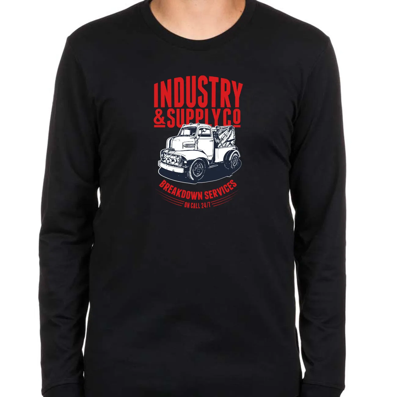 UTILITY BREAKDOWN SERVICE LONG SLEEVE T-SHIRT