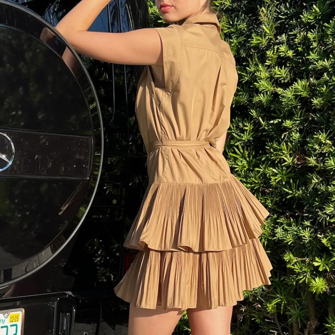 Walker Tiered Midi Dress