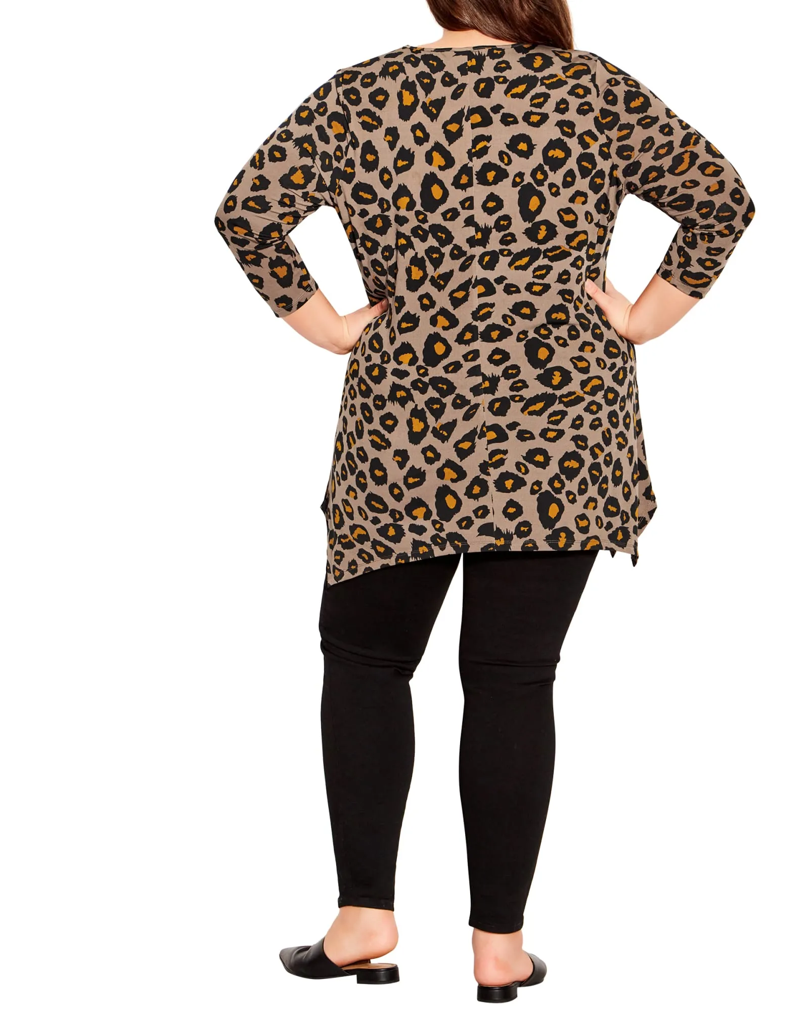 Wanda Cosmic Print Tunic | Cosmic Leopard