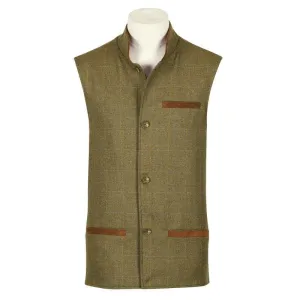William Powell Mens Tweed Gilet - Glenesk