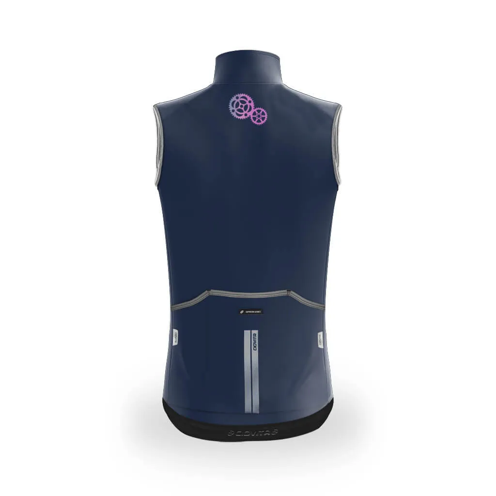 Women's Andorra Epic Reflective Gilet (Navy)