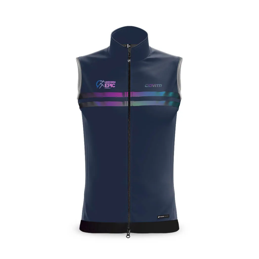 Women's Andorra Epic Reflective Gilet (Navy)