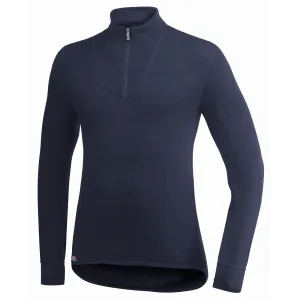 Woolpower Zip Turtleneck 200 Dark Navy | Buy Woolpower Zip Turtleneck 200 Dark Navy here | Outnorth