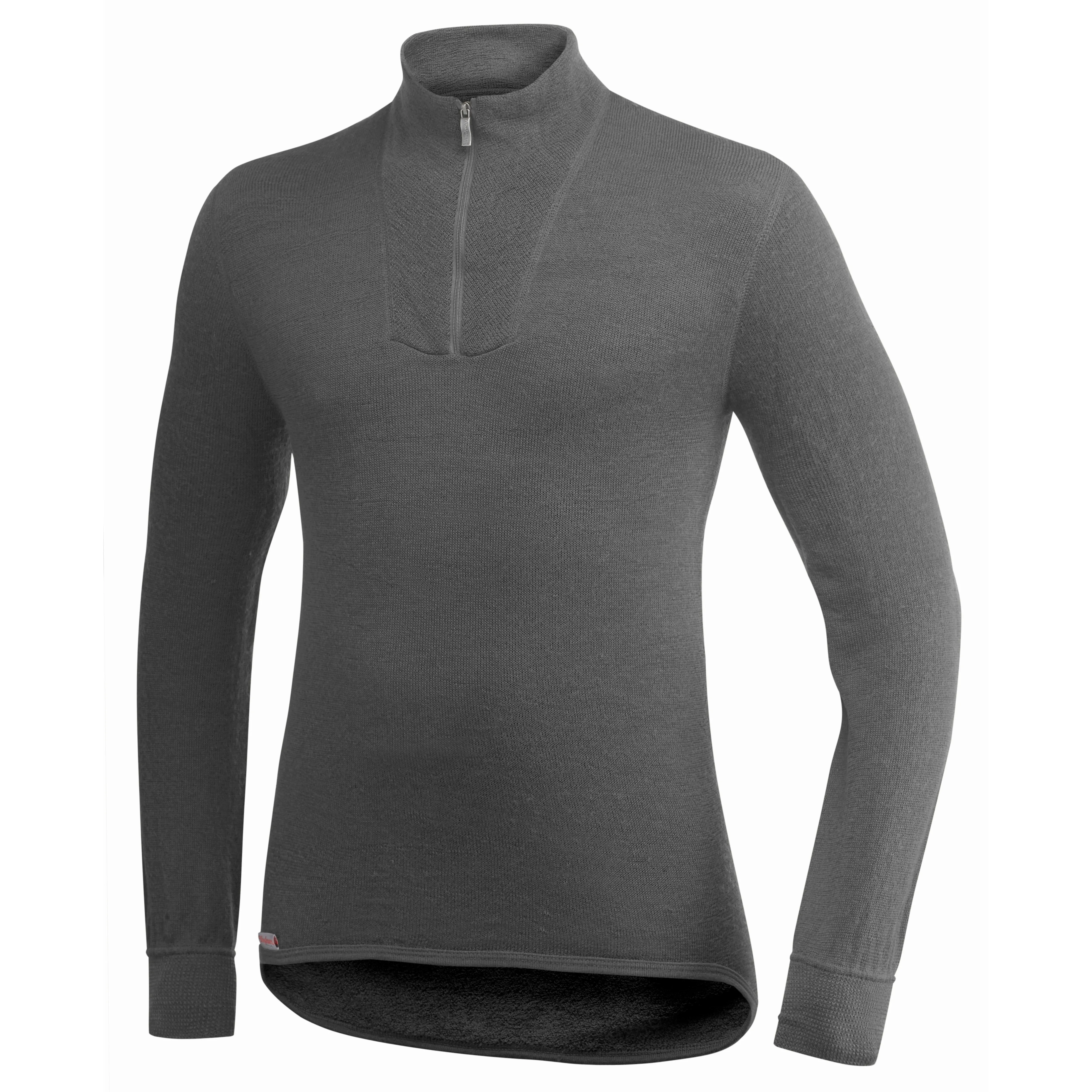 Woolpower Zip Turtleneck 200 Grey | Buy Woolpower Zip Turtleneck 200 Grey here | Outnorth
