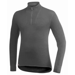 Woolpower Zip Turtleneck 200 Grey | Buy Woolpower Zip Turtleneck 200 Grey here | Outnorth
