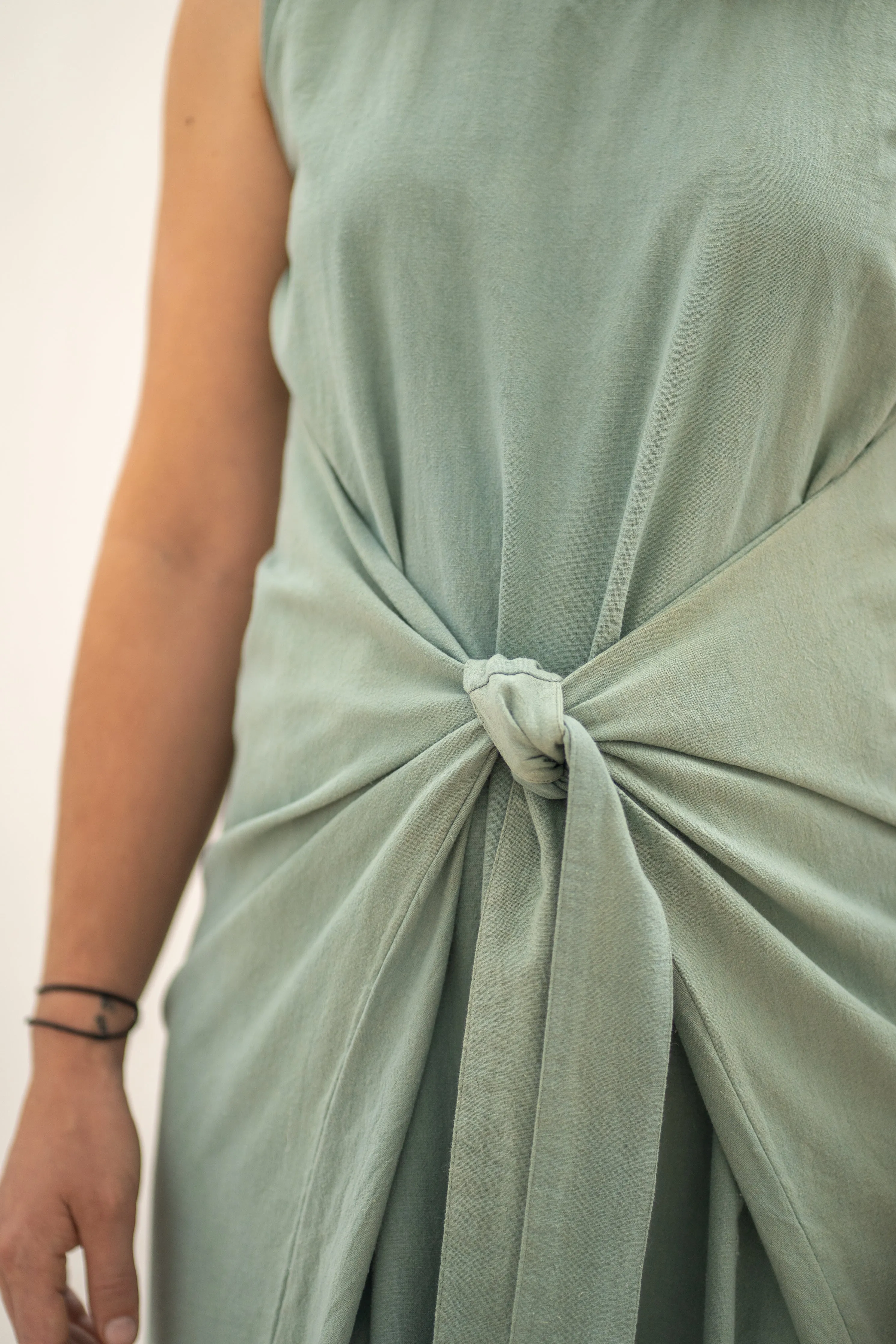 Wrap Dress - Sage